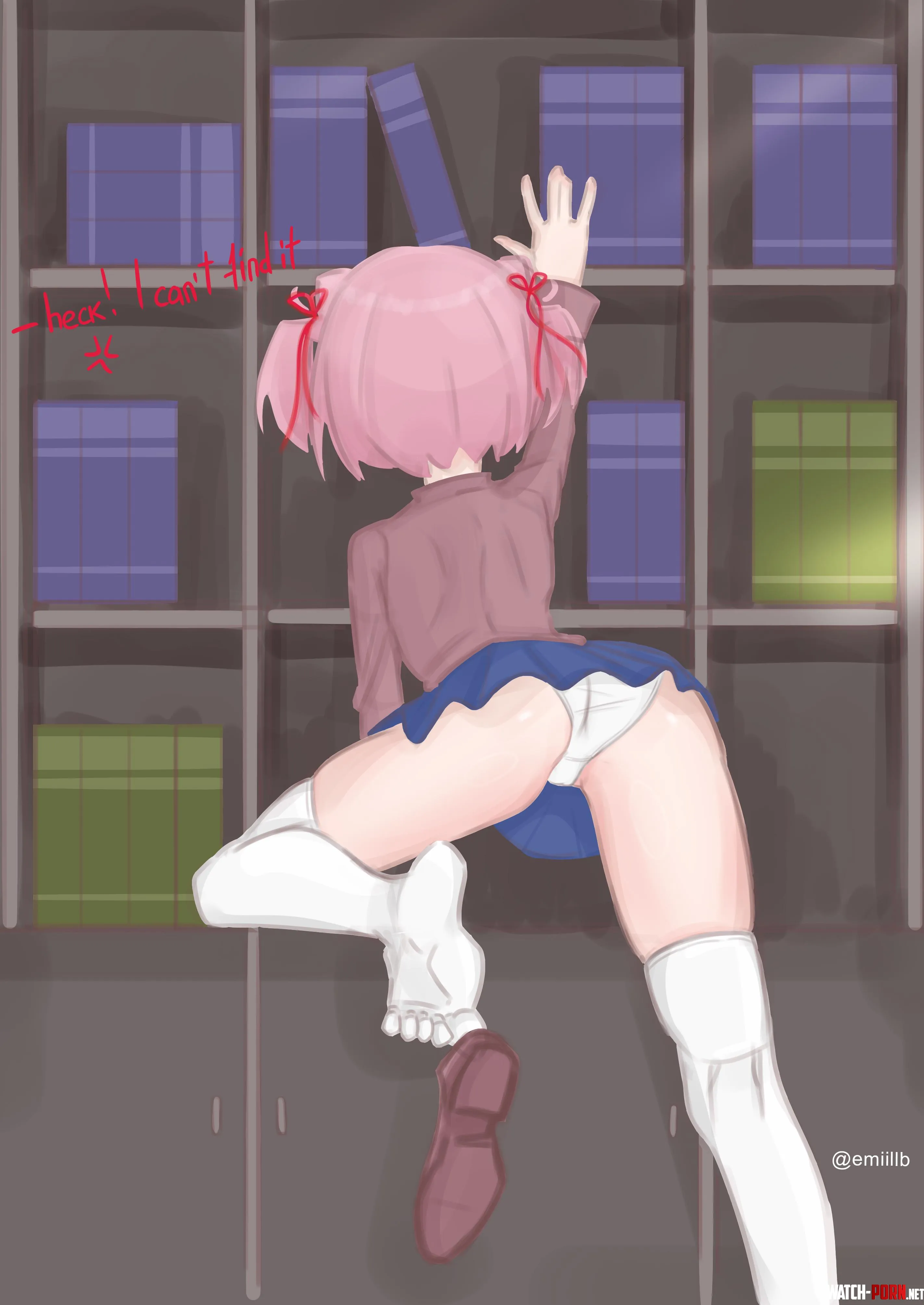 Natsuki is trying to find her literature manga n by Ok_Path_8969