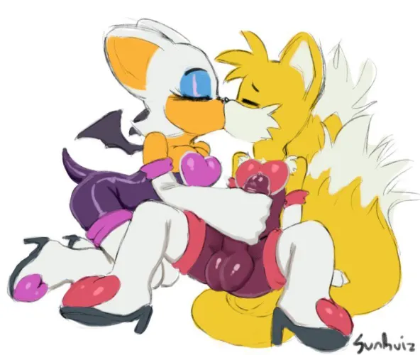 Thumbnail Zestyclose_Trip_506's SonicPorn Scenario: Rouge and Tails