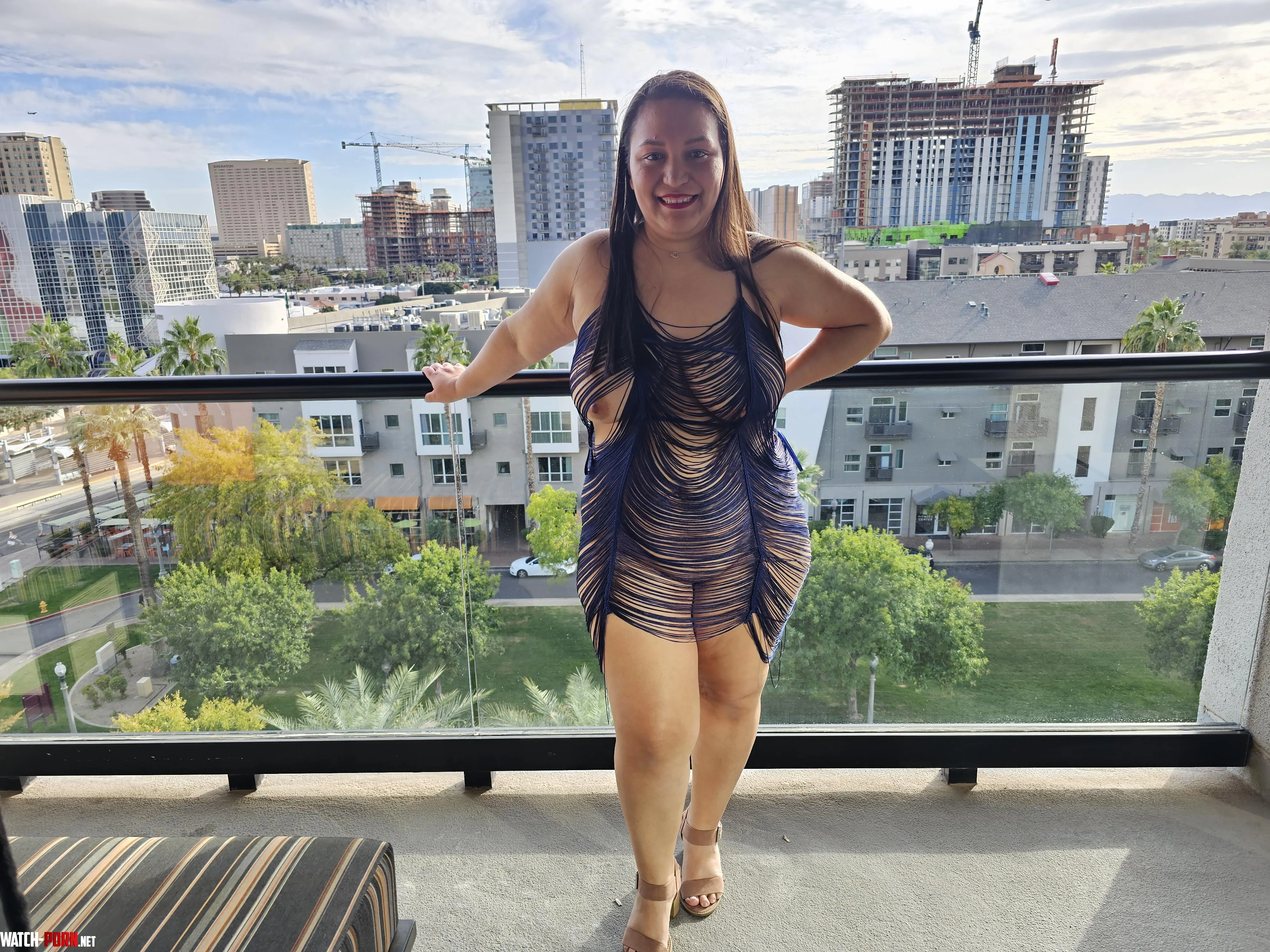 I wore this to the foundre hotel in downtown Phoenix  by loveboobs420
