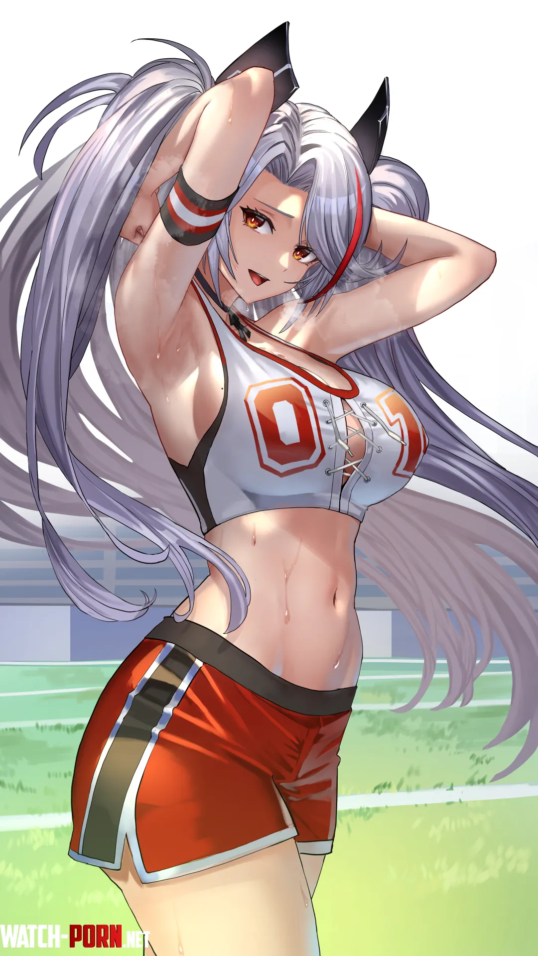 Prinz Eugen workout during the weekend   iitsumonemu Azur Lane by elegantloveglimmer