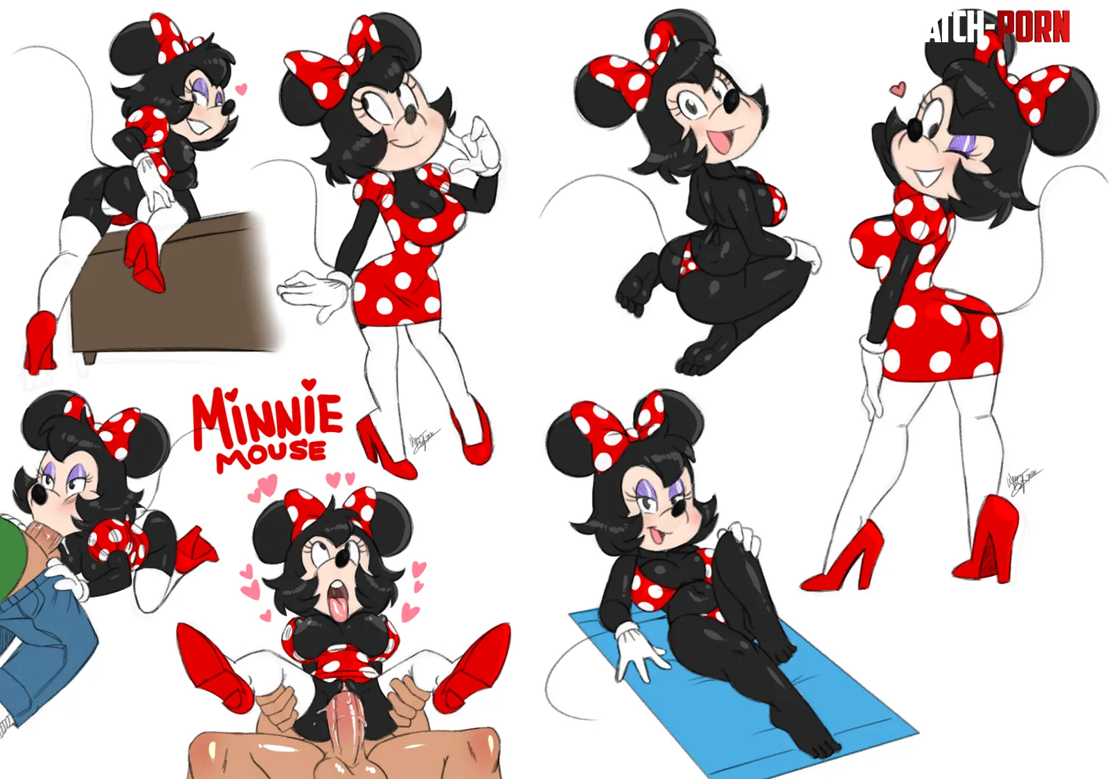 Having sex with a sexy Minnie Aeolus06 MICKEY MOUSE by AlKo96