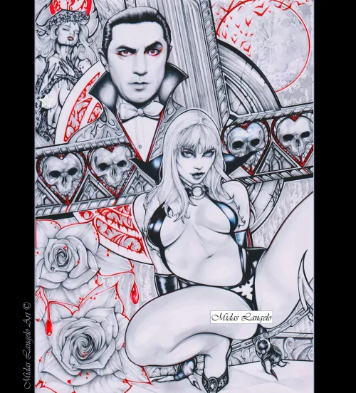 Thumbnail BelaDraculina Cover Art By Midas Langelo | Category: MonsterGirl