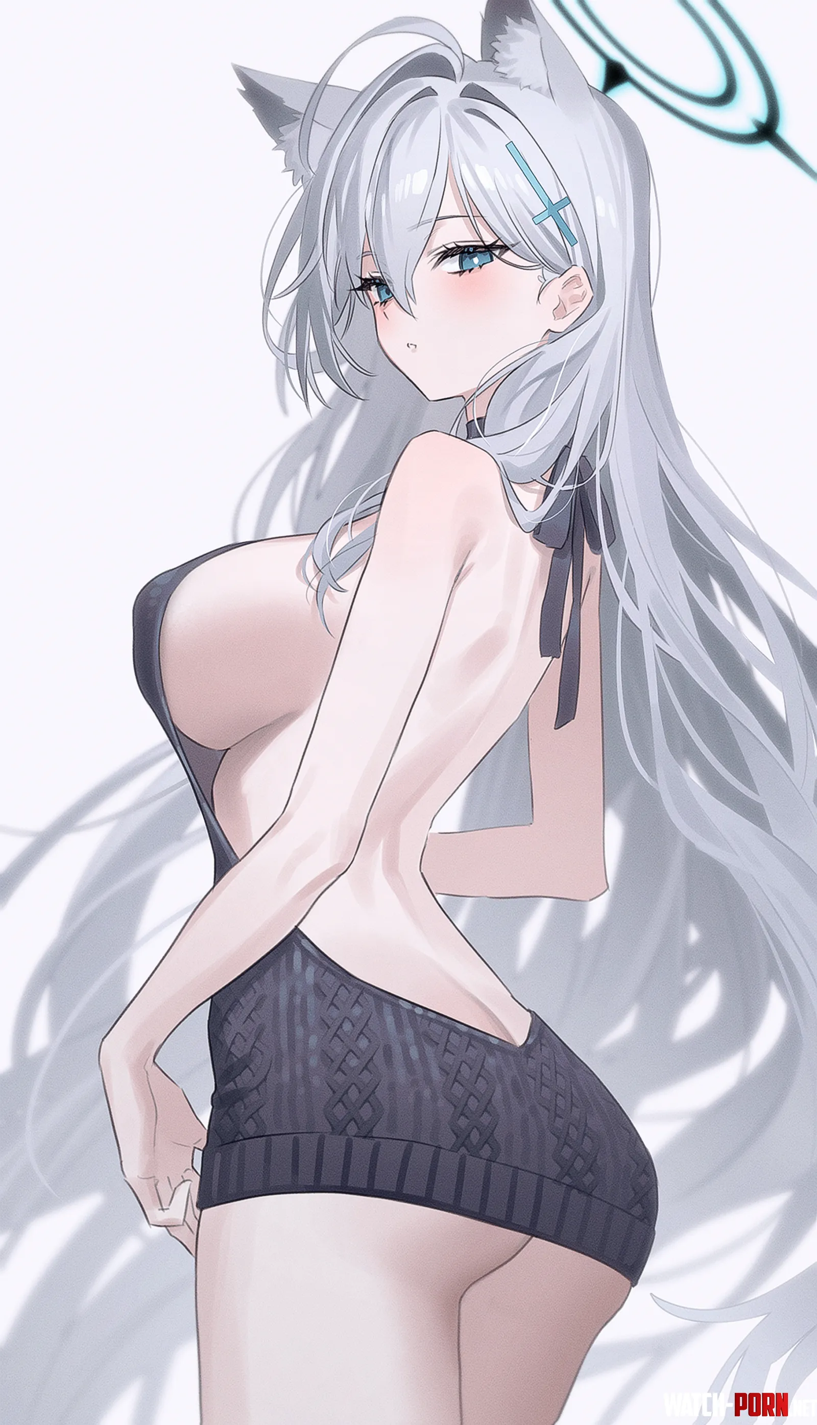 Sweater Shiroko Terror Blue Archive by CheetahSperm18
