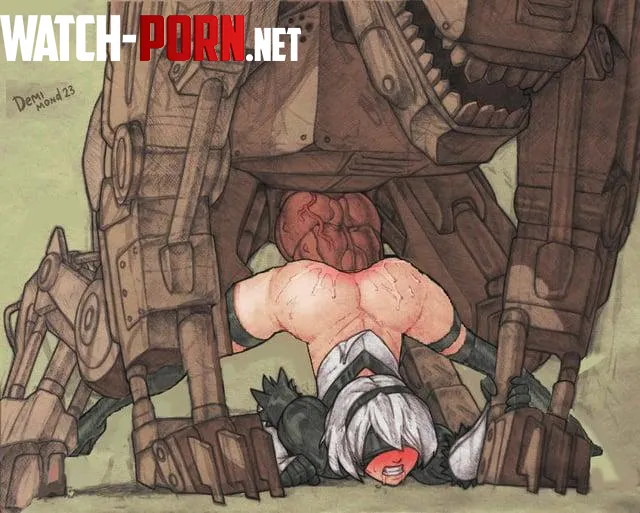 2B bad end demimond23 by throatfuckingmeat