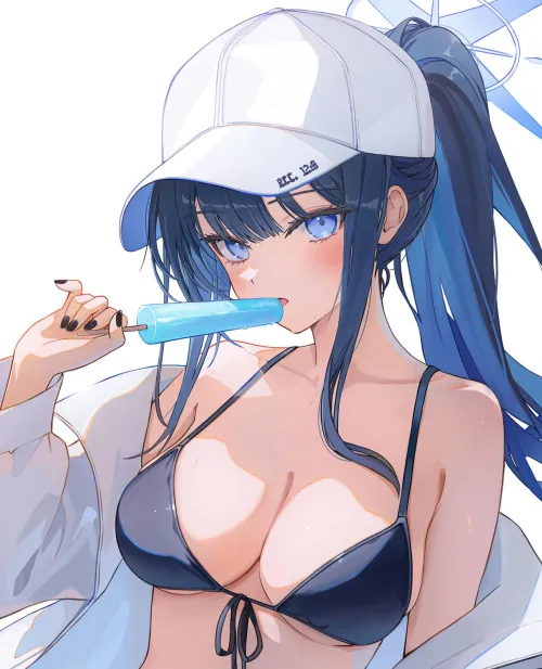 Thumbnail Saori Joumae Blue Archive Revealed by Author CheetahSperm18 in the Pantsu Category