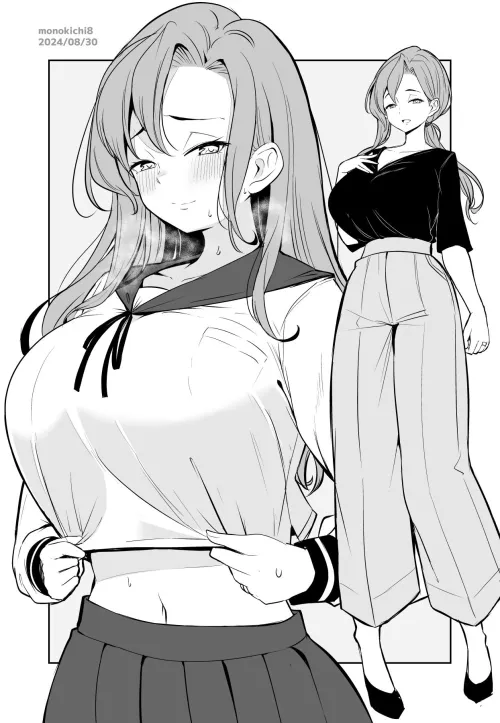 Thumbnail Milf Cosplaying JK Original: A Creative Endeavor in AnimeMILFS