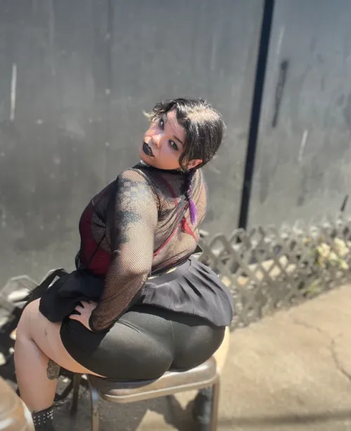 Thumbnail Big Booty Goth: Celebrating Confidence and Curves by LunaCeleste13