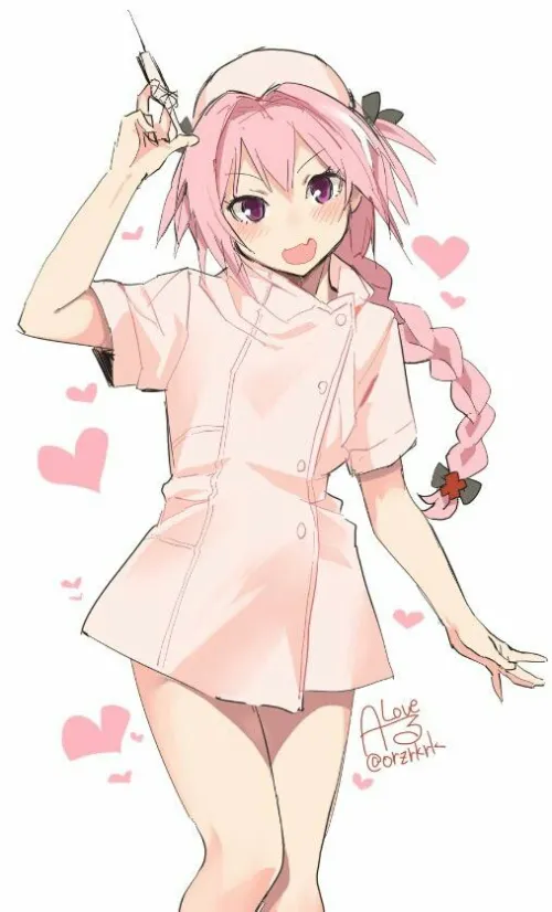 Thumbnail Astolfo the Nurse Boi: A Heartwarming Tale by HumfriedBlouin914 in the CuteTraps Category