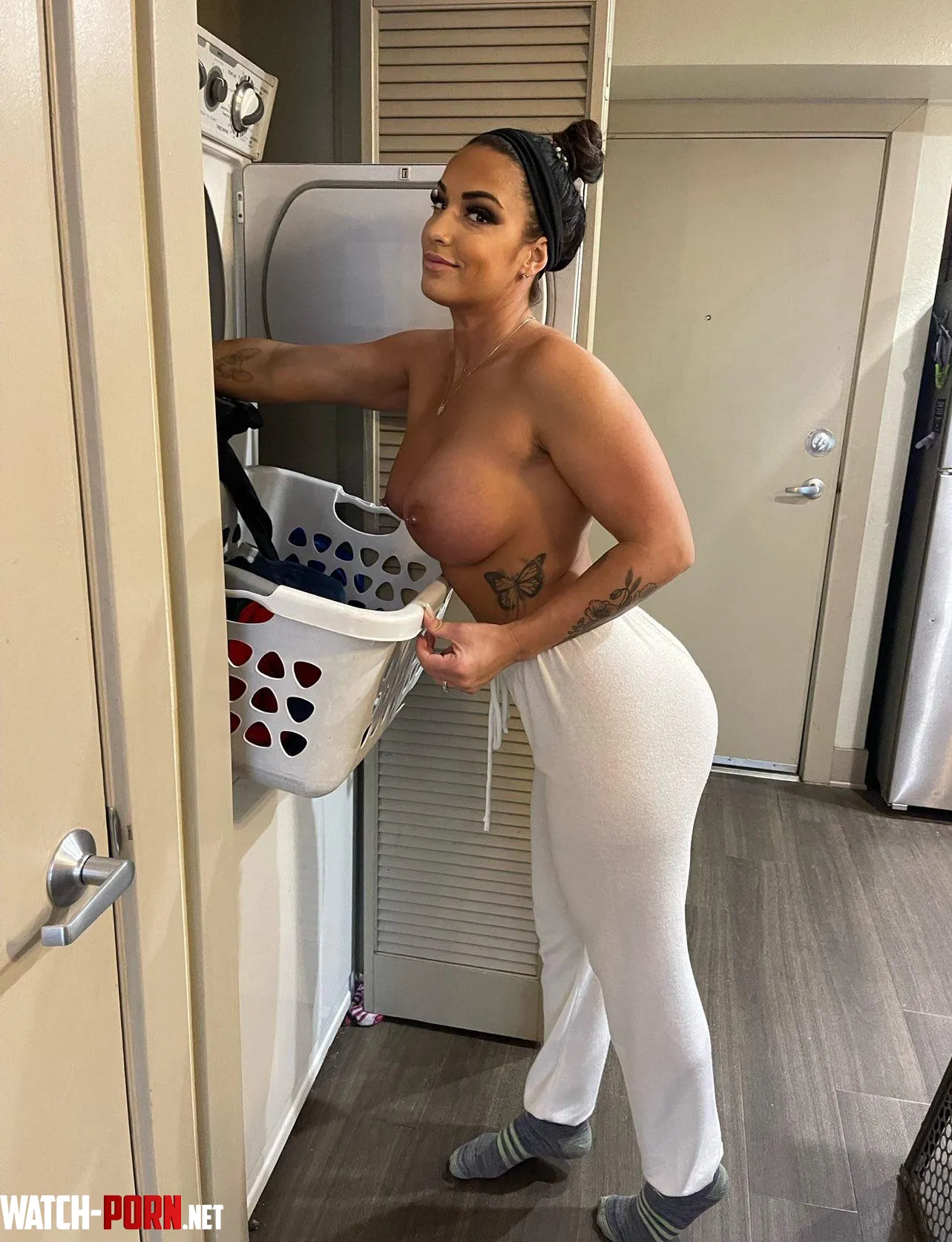 Shes a laundry day champ by aaMikhael