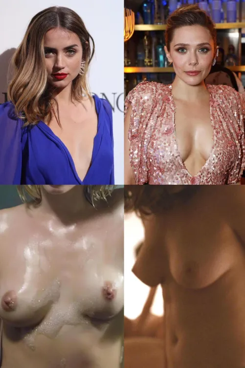 Thumbnail Ana de Armas vs Elizabeth Olsen: A Comparison | OnOffCelebs