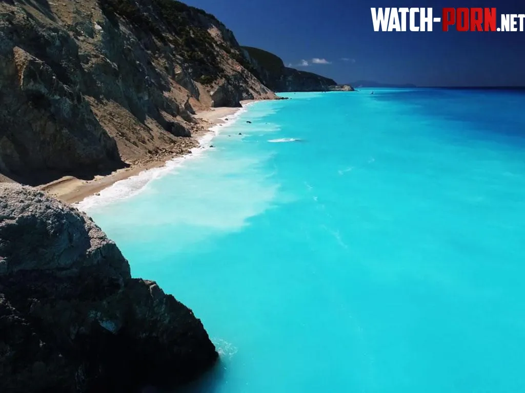 Egremni Beach Greece by Illustrious-Soup-559