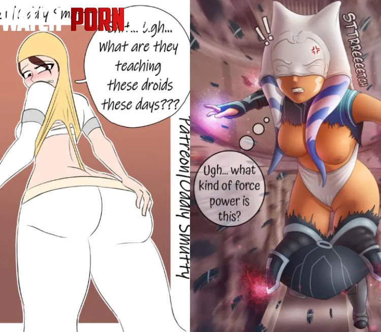 would you rather get a wedgie from padme or ahsoka oddlysmutty coxxybabee by _literally_Batman_