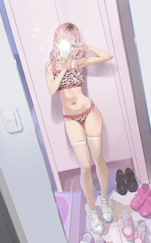 Thumbnail Selfie with Flash by CheetahSperm18 | animemidriff Article