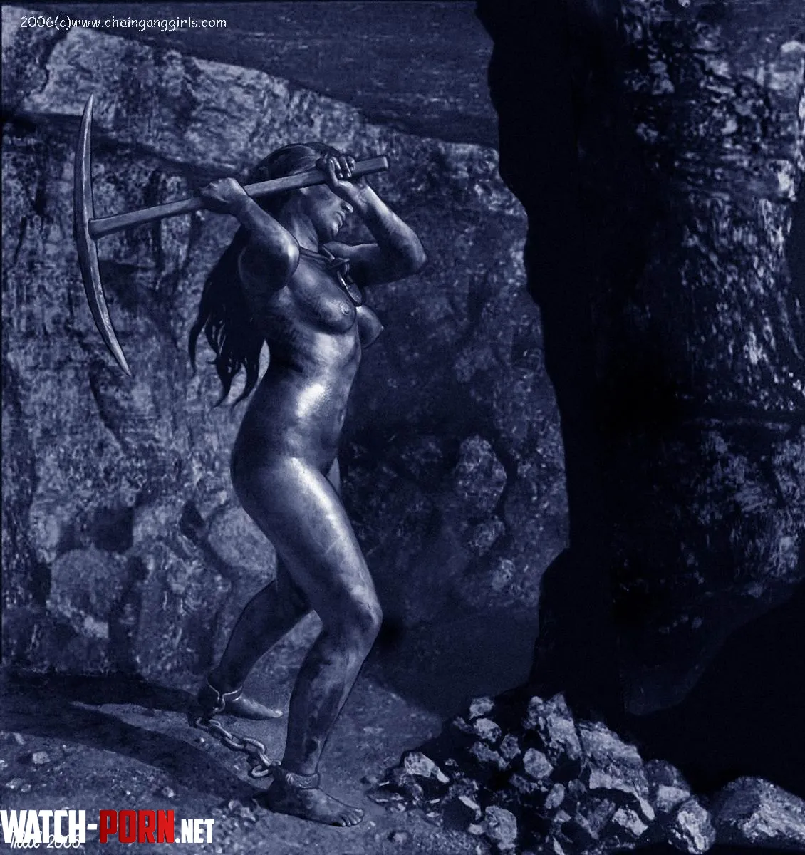 Breaking the Mine Slave closed roleplay with uUnsualAlice by fassla