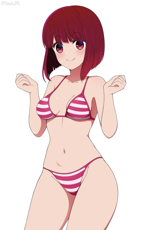 Thumbnail Arima Kana's Bikini Style in Oshi No Ko
