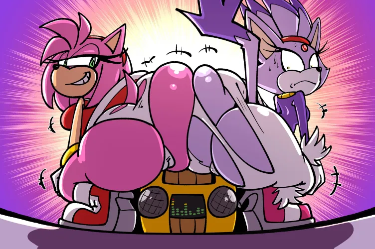 Thumbnail Gold Boombox Sachasketchy by Black_heart1994 in SonicPorn Category