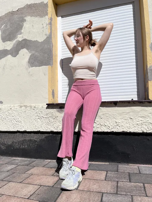 Thumbnail Exploring Natural Beauty: Lucieonahorse Embraces Hairy Armpits in Latest Photoshoot | HairyArmpits Category