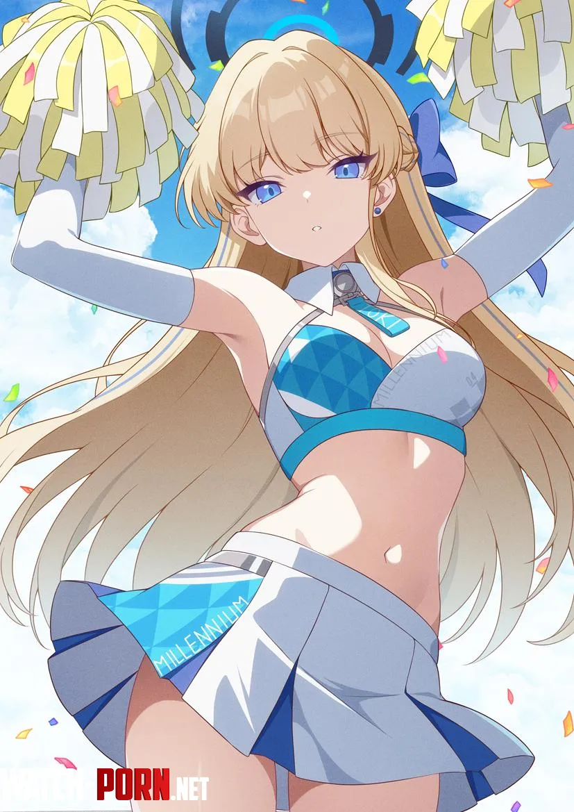 Cheerleader Toki Blue Archive by CheetahSperm18