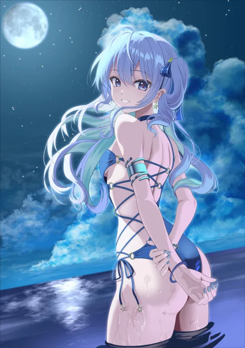 Thumbnail Suisei Hoshimachi Hololive: Diving into the Virtual World by CheetahSperm18