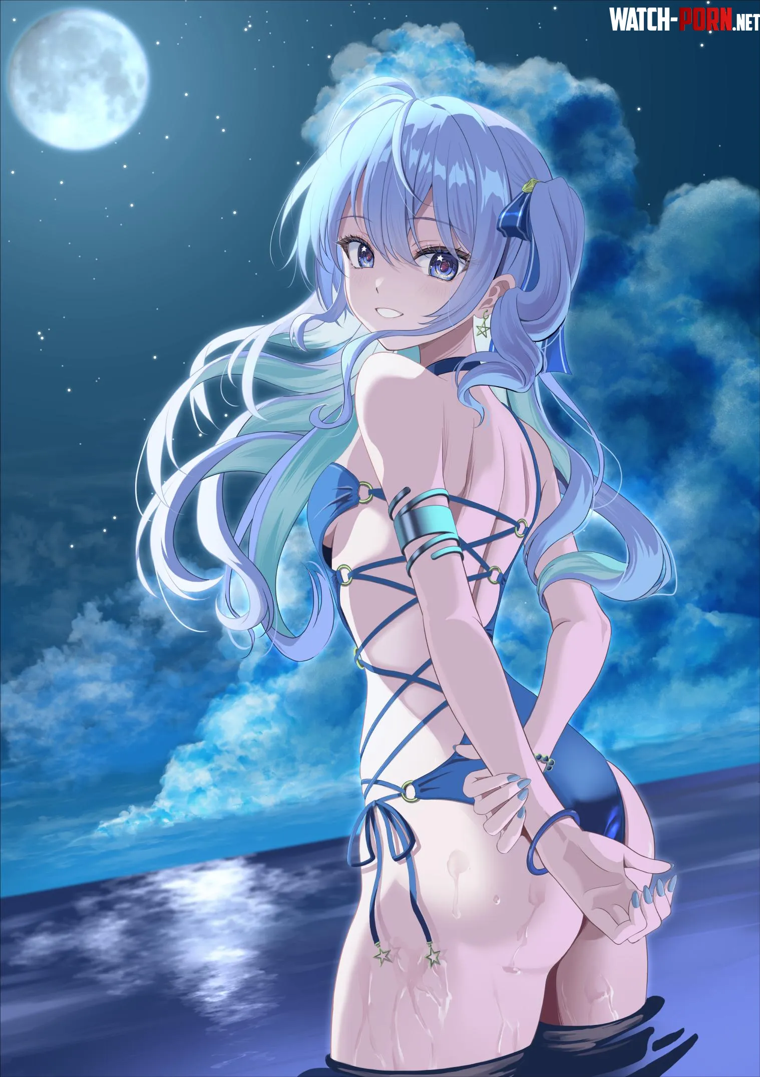 Suisei Hoshimachi Hololive by CheetahSperm18