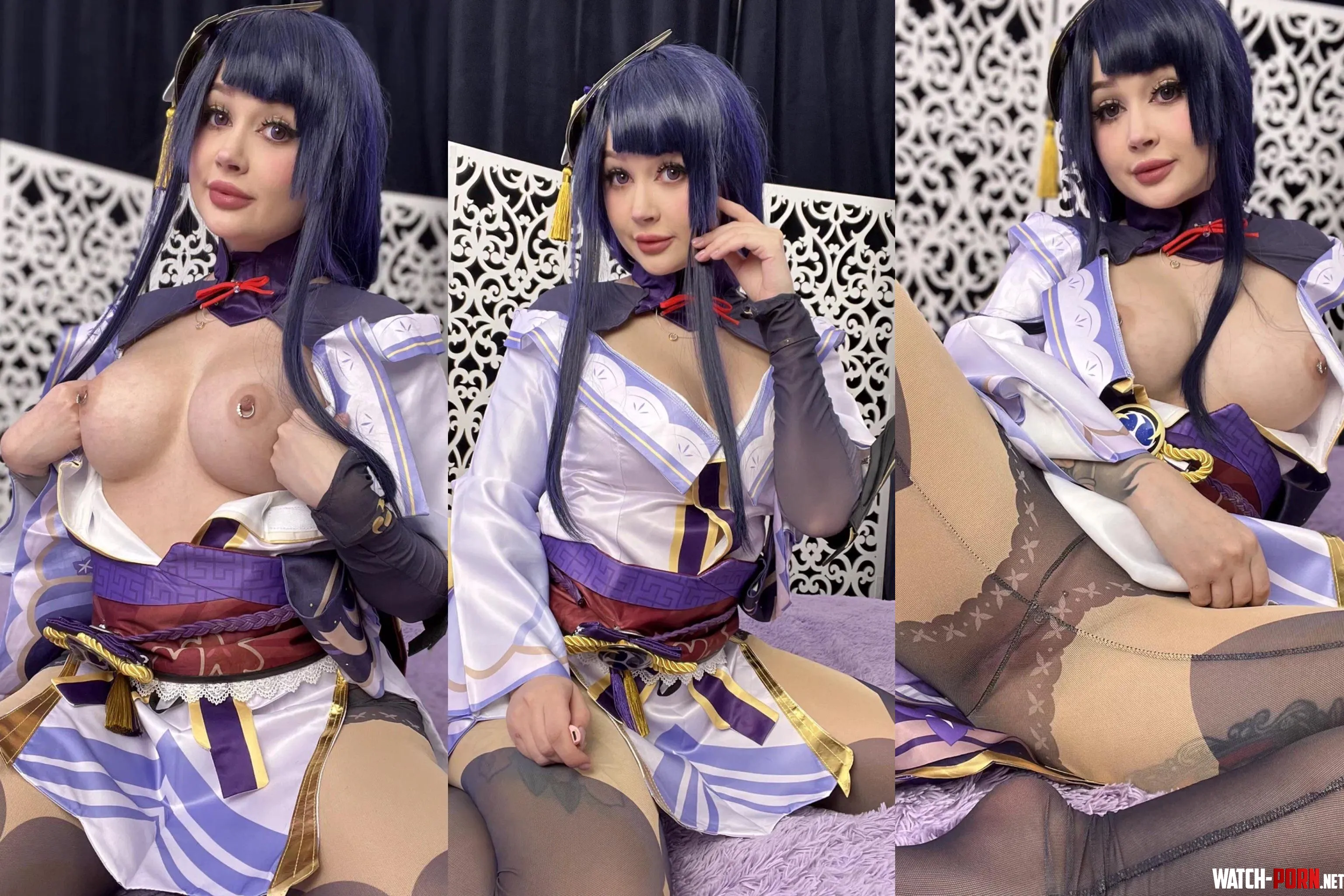 Raiden Shogun Purple BitchGenshin by im_purplebitch