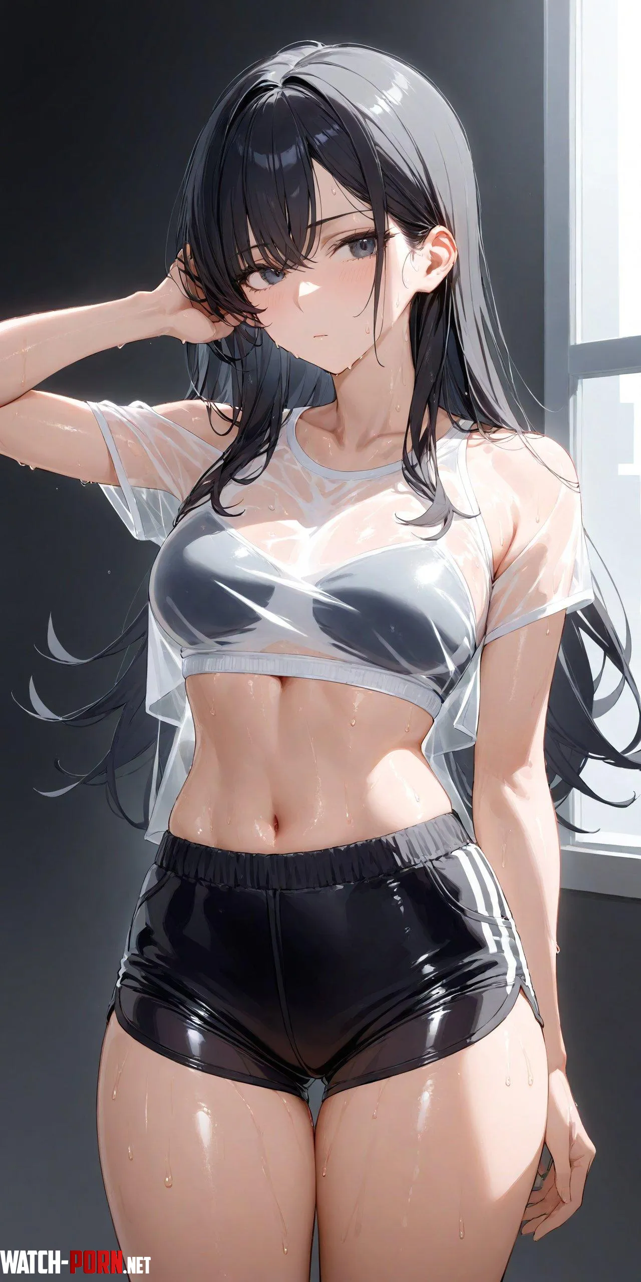 Drenched in Sweat by CheetahSperm18
