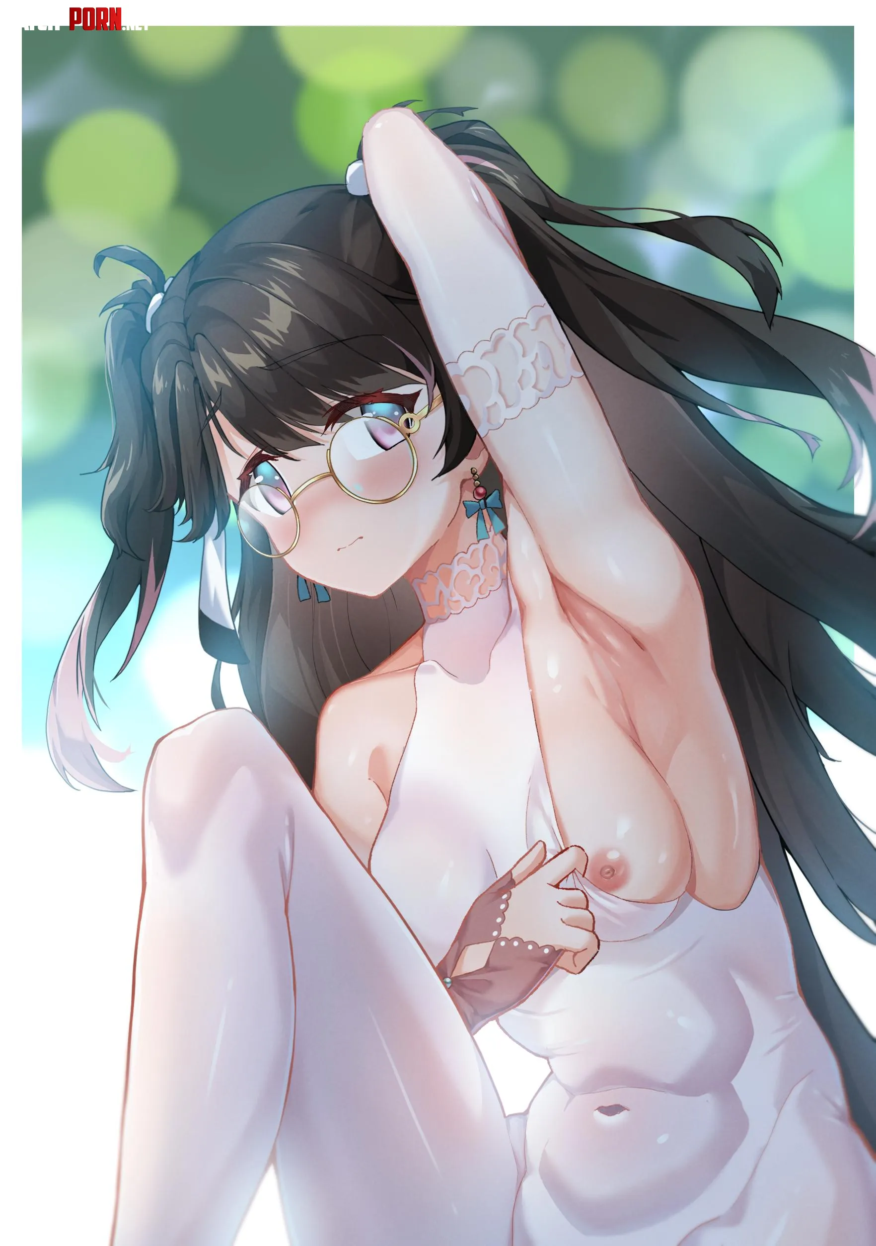 Zhezhi flashing her wakipai  Wuthering Waves by TheRoySez