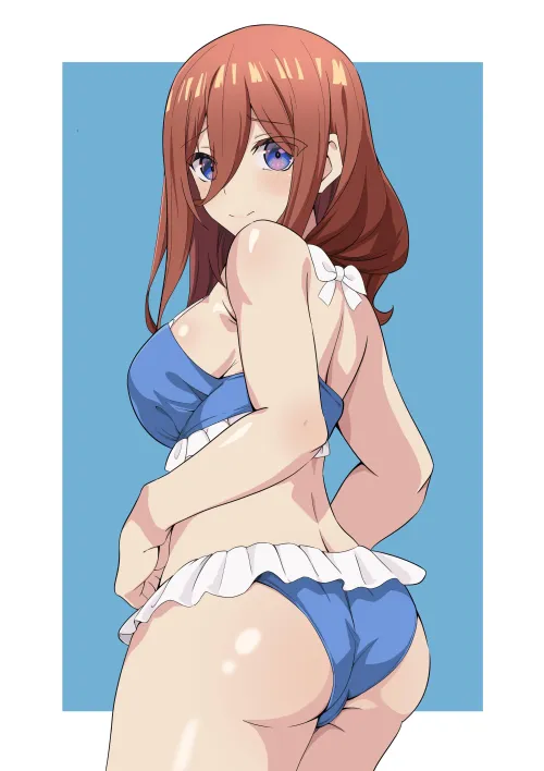 Thumbnail Miku Nakano's Swimsuit Style from Quintessential Quintuplets