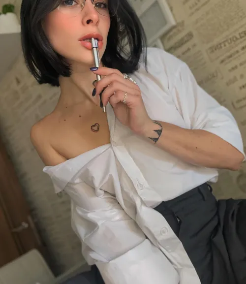 Thumbnail Indulge in Submission: A Ravenhaired Student’s Confession by PurpleRainnss