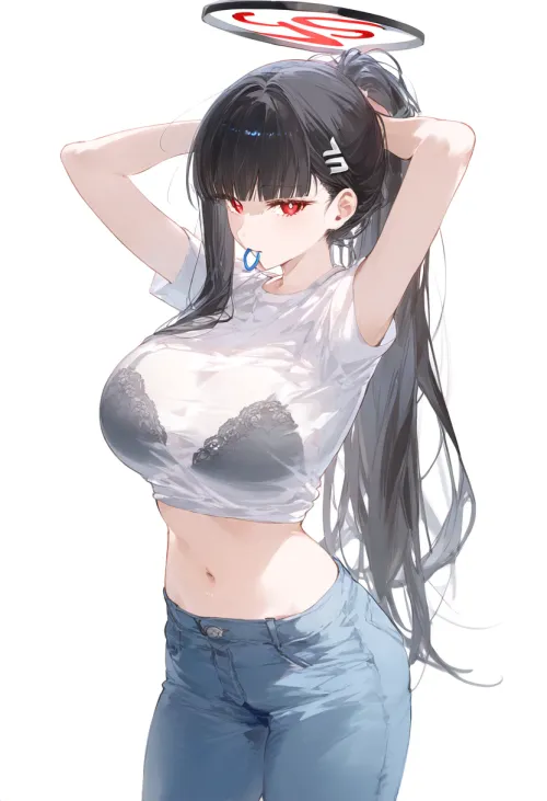 Thumbnail Exploring Rio Tsukatsuki Blue Archive by CheetahSperm18 in animemidriff