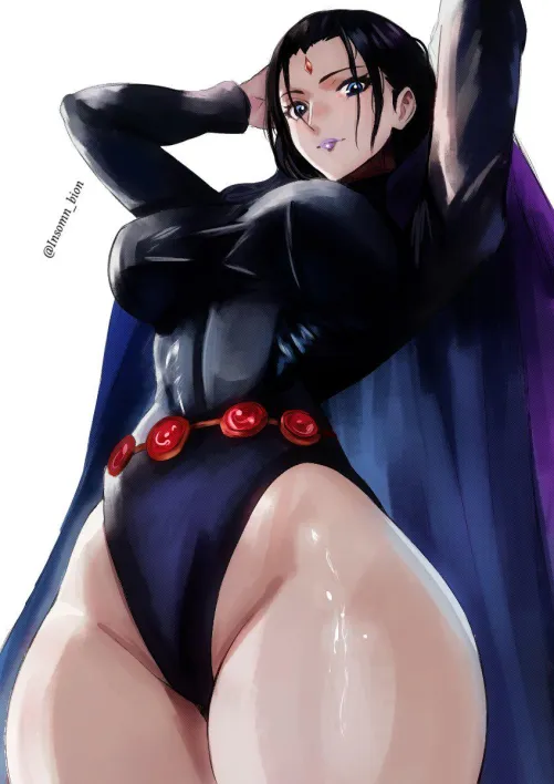 Thumbnail Sultry Nico Robin X Raven Artwork by Vcais - Teen Titans Porn by DOA-FAN