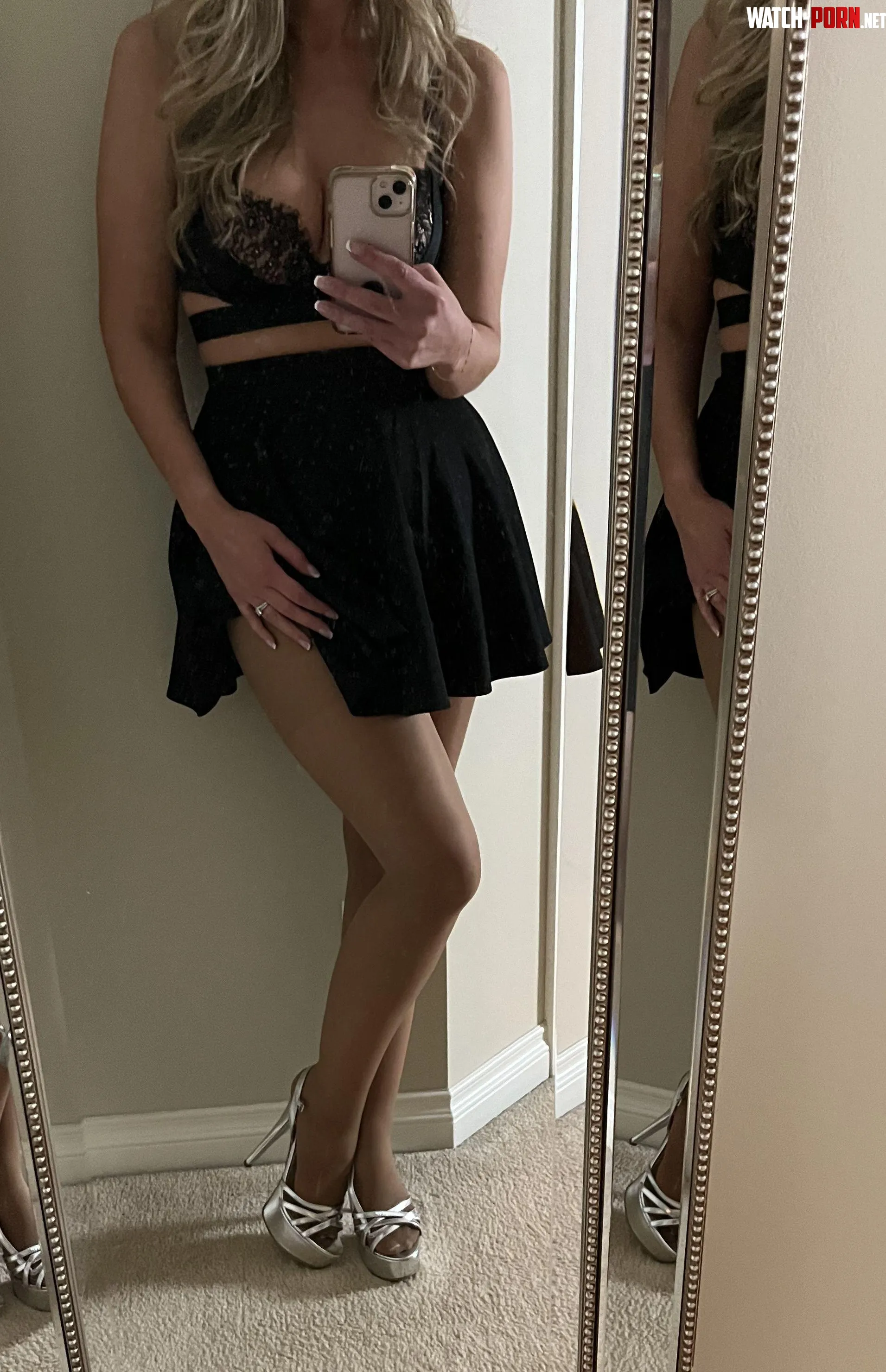 Open toe and nylons by legally_mel