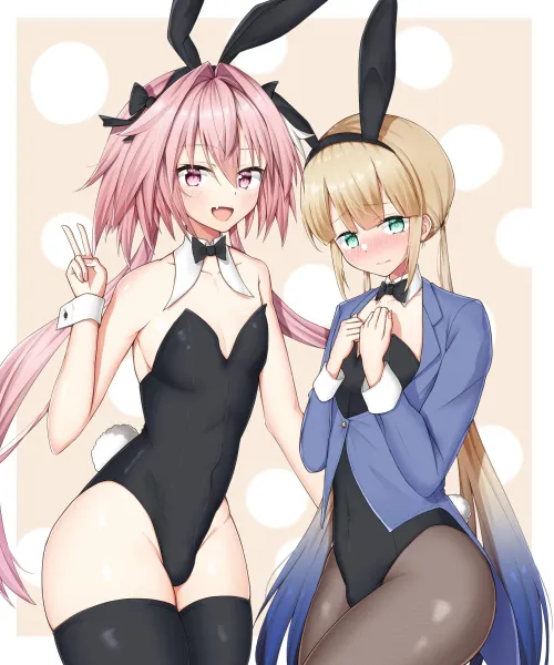 Thumbnail Bunny Astolfo & Nemo by Pedoro_pedoro in CuteTraps Category