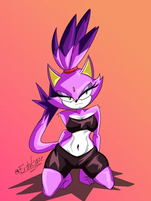 Thumbnail Blaze's Athletic Display in SonicPorn - Longjumping-Still508