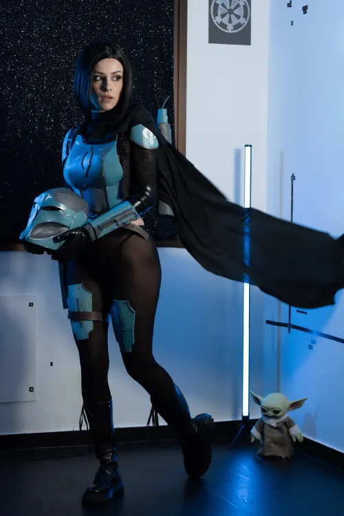 Thumbnail Mandalorian Cosplay by Nicky Brum - A Stunning Star Wars NSFW Tribute by @nickybrum_!