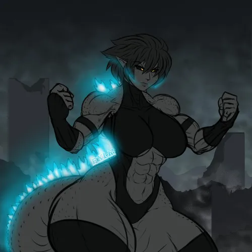 Thumbnail Witness Milfzilla PXLR29 Crafted by BriaraBountiful in MonsterGirl