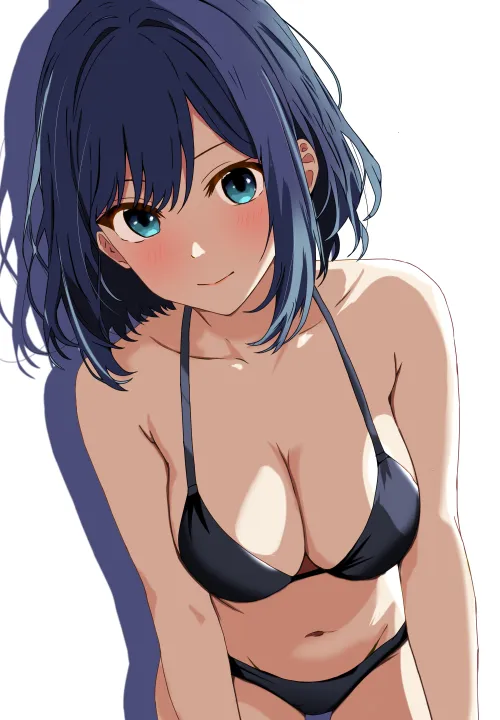 Thumbnail Akane Blushing in Oshi No Ko Bikini by Author Csxc in Pantsu Category