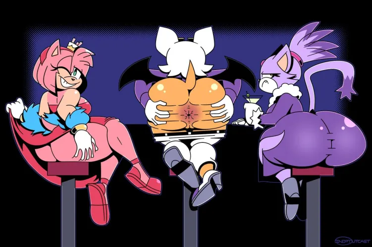Thumbnail Girls Night Out: Fun and Flirty SonicPorn with Footlettuceburger360
