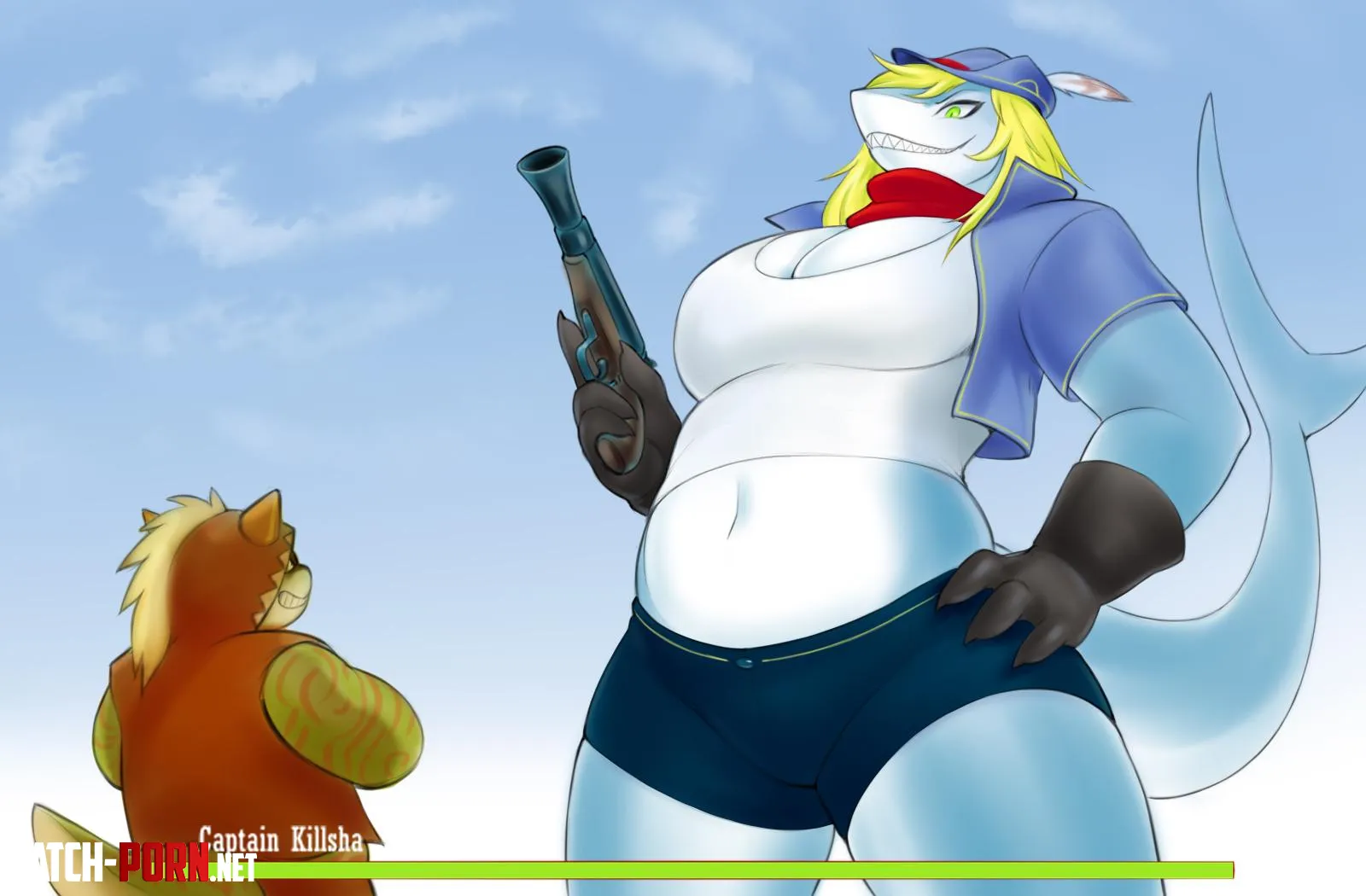 Captain Killsha from Tribal Hunter by I_hurl_NEET