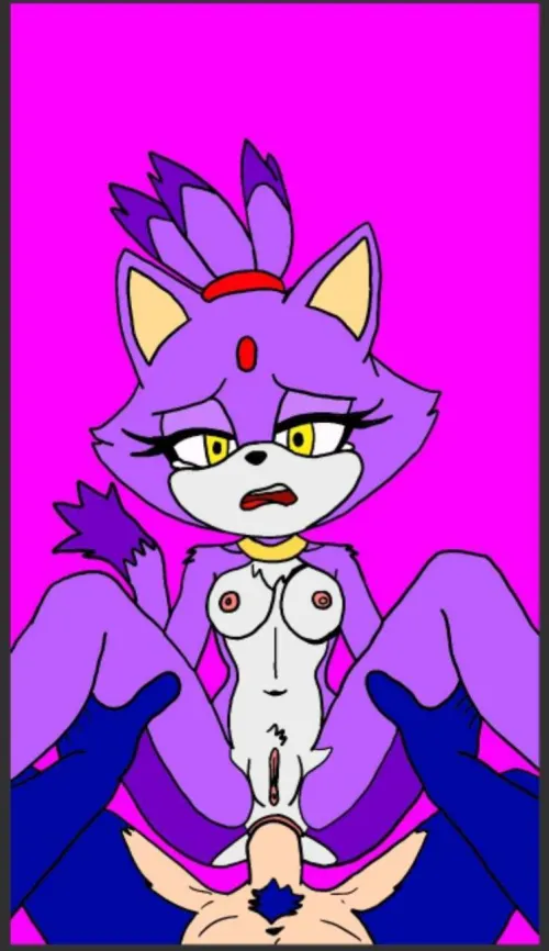 Thumbnail Blaze the Cat by Gachafox: A Dive into SonicPorn