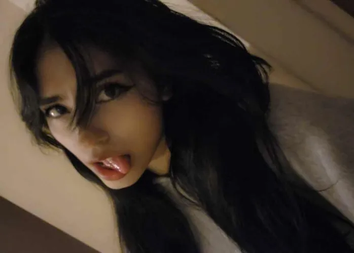 Thumbnail Admiring My Raven Hair: -Littlelia's Reflection in the Ravenhaired Realm