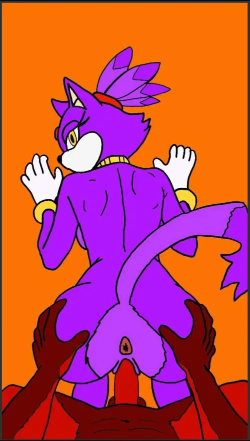 Thumbnail Gachafoxythepirate's 'Blaze the Cat Calming Down' | SonicPorn