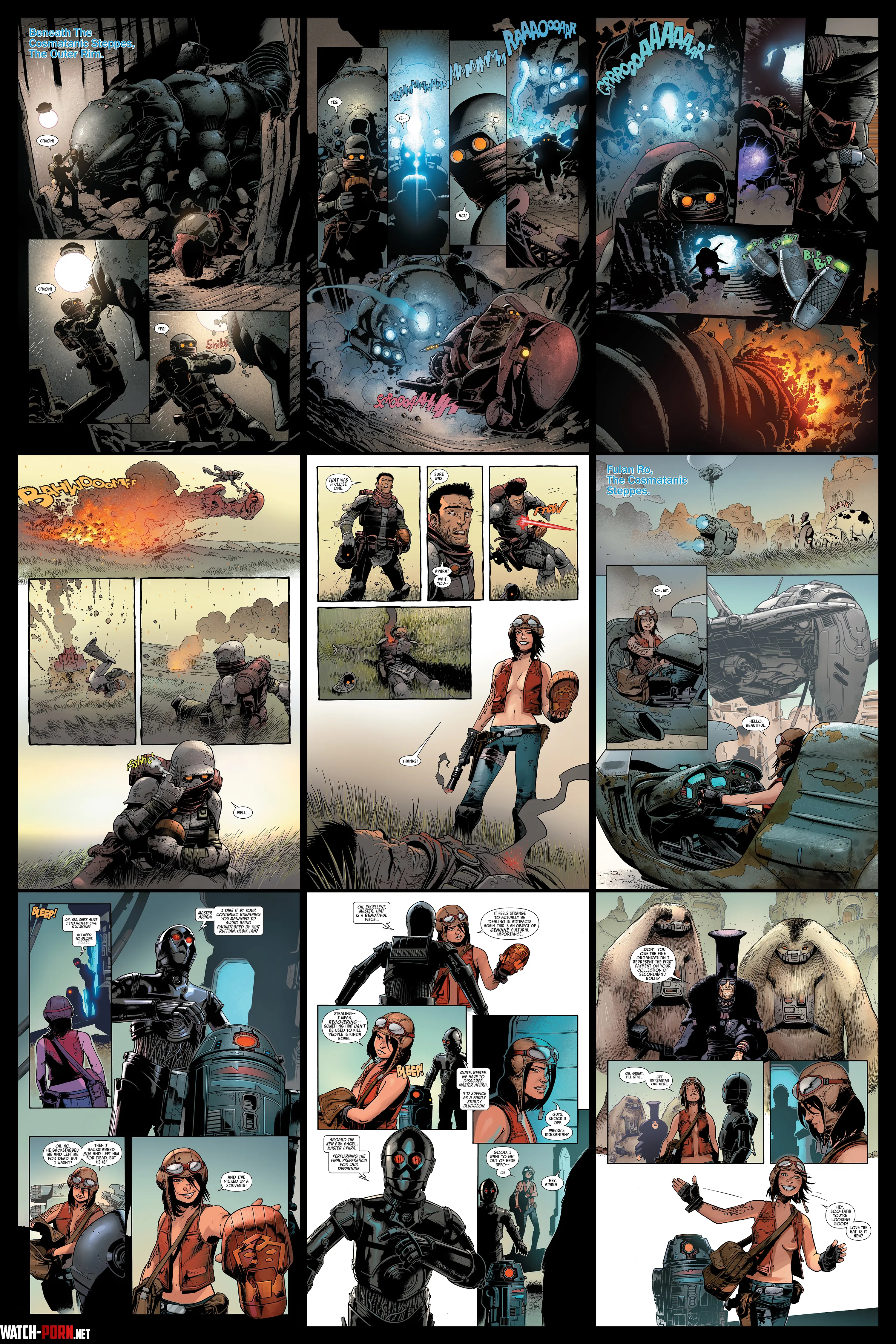 Doctor Aphra XXXTRA Special Edition Pages 19 DavieDaveDraws by DavieDaveDraws