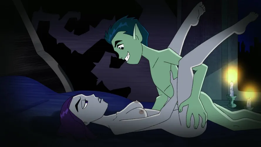 Thumbnail Raven & Beast Boy's Mysterious Encounter by Zolerant in Teen Titans Porn