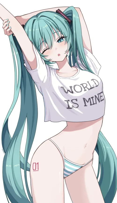 Thumbnail Hatsune Miku Vocaloid Fanfiction by xSaviour_N: Exploring the Fascinating World of Vocal Synthesis Technology in the Pantsu Category