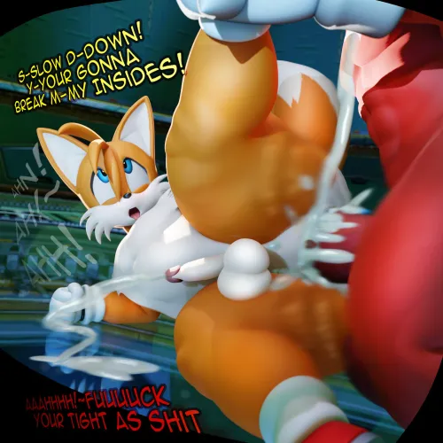Thumbnail White-Whiskey Explores SonicPorn with Tails and Knuckles