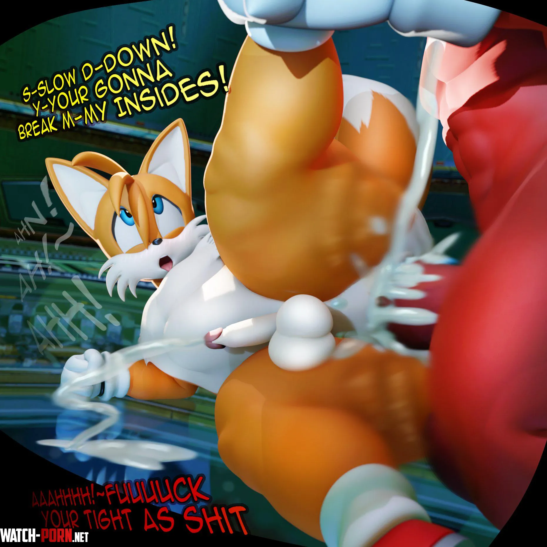 Tails and Knuckles ArtistVulkYasha by White-Whiskey