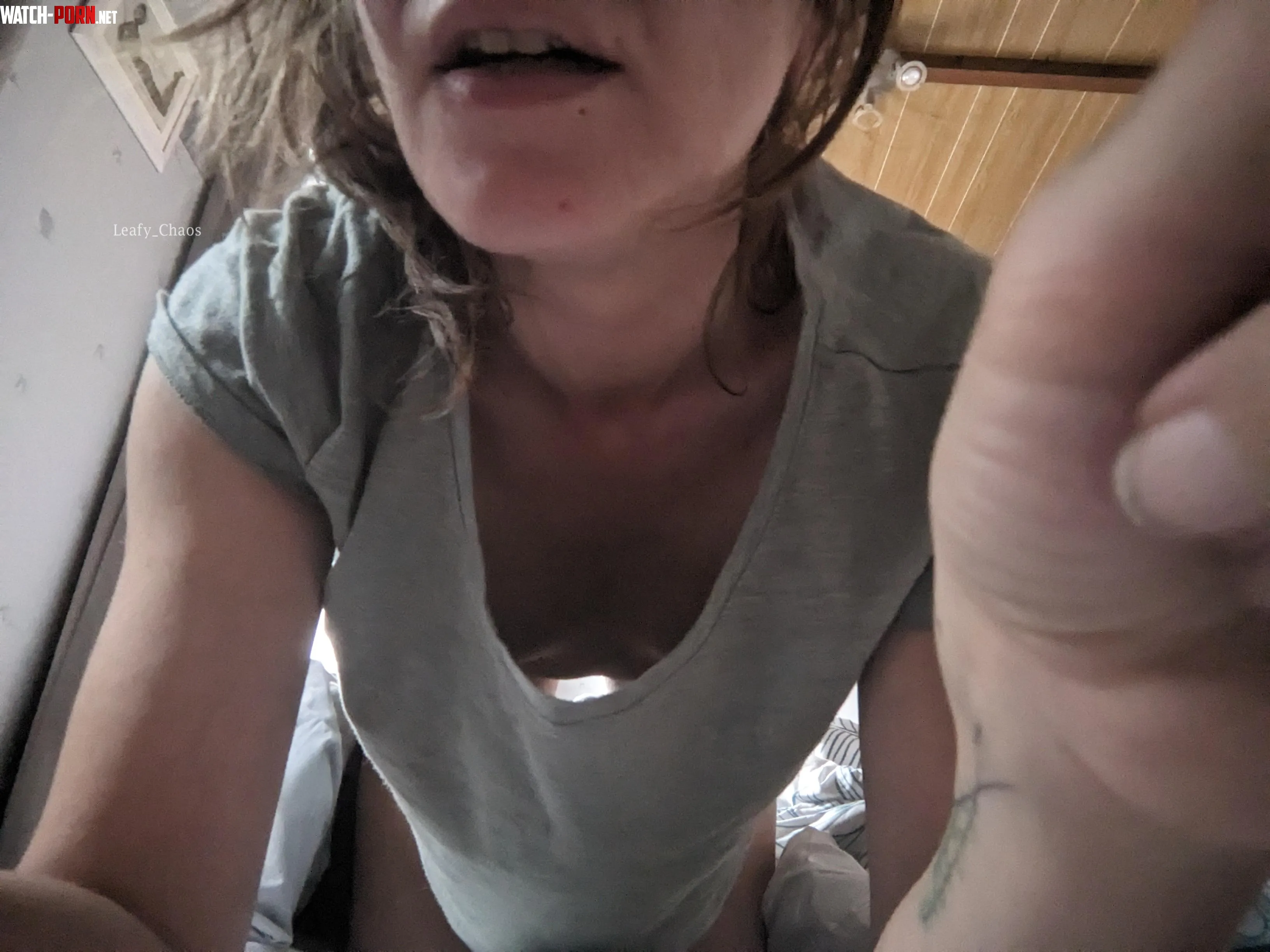 My tits are so tiny you can see right through my shirt  by Leafy_Chaos