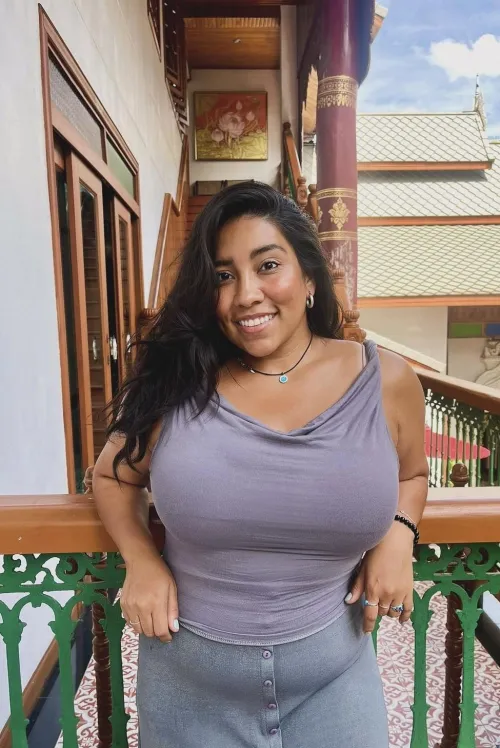 Thumbnail Stacked Latina Beauty Revealed by Roast-This-Bone | 2busty2hide