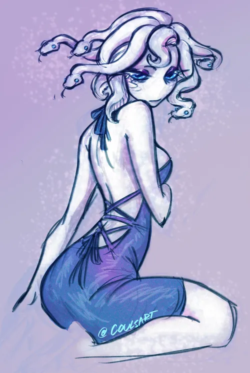 Thumbnail Snirlsnake Girl: A Thrilling Tale by Author Umbradumbra in the MonsterGirl Category
